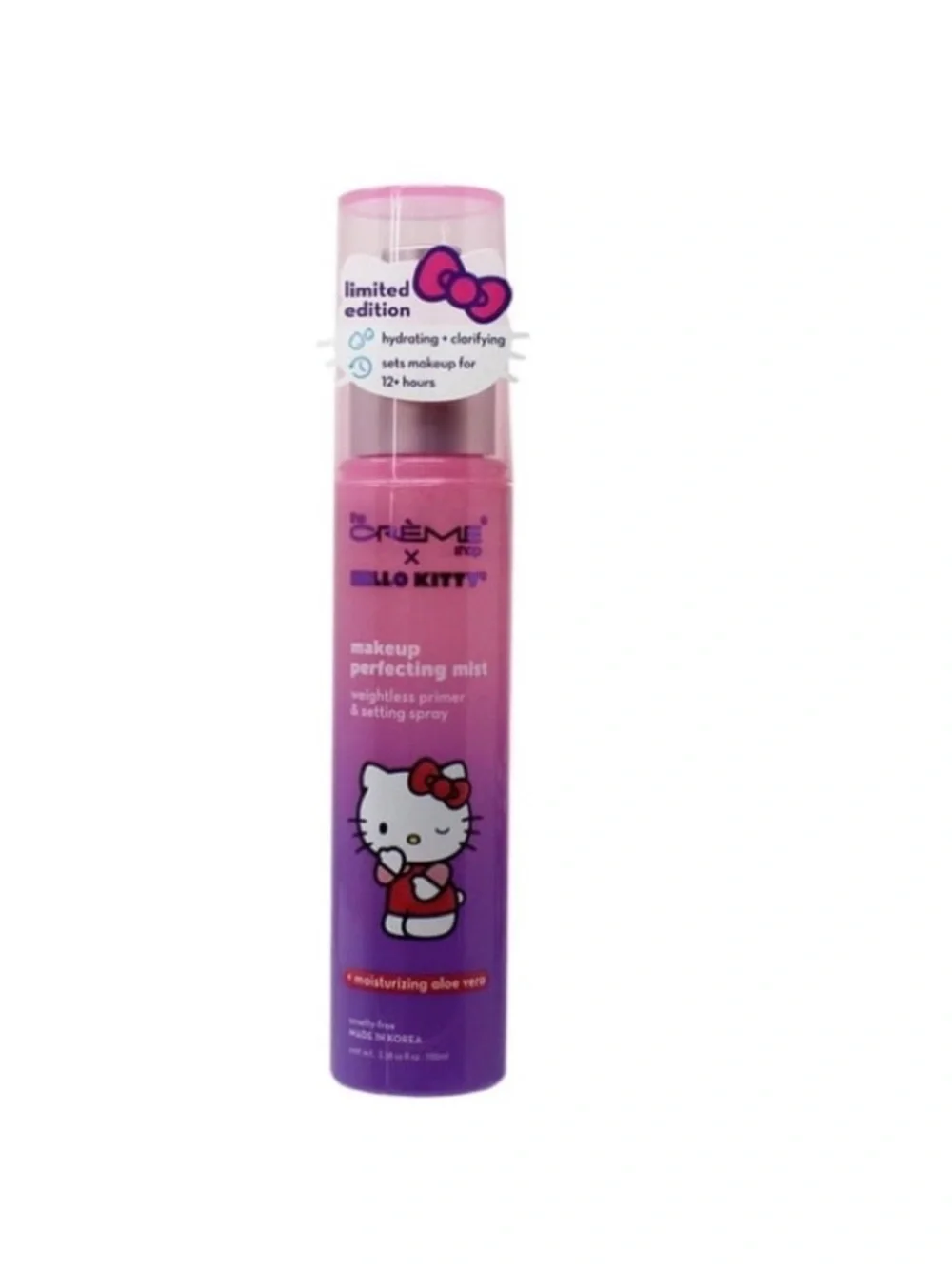 The Crème Shop x Hello Kitty Makeup Perfecting Mist NWT